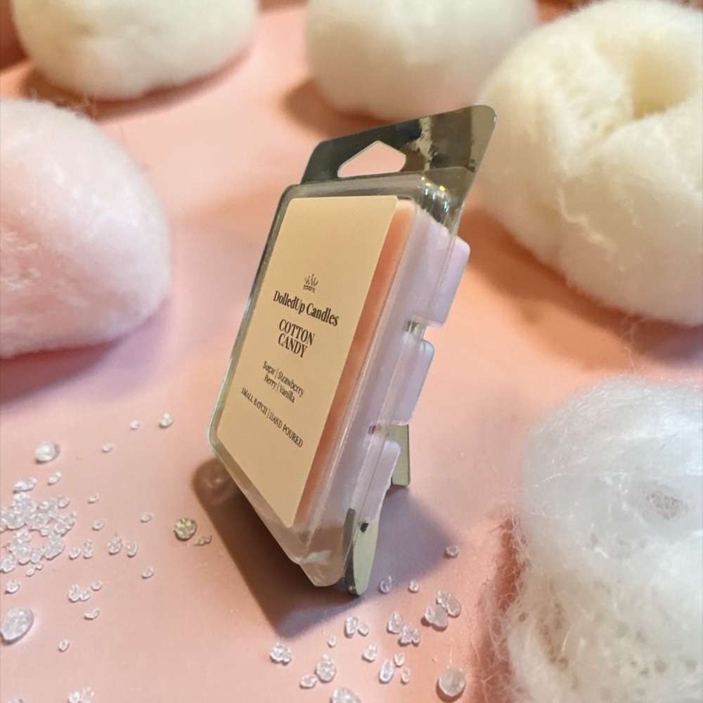 Cotton Candy Wax Melts | Sweet Cotton Candy Dessert Wax Melts - Picture 2 of 2